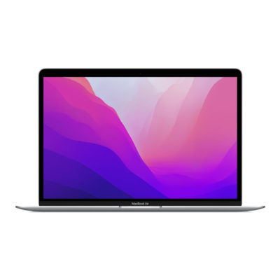 Apple MacBook Air M1 chip with 8-core CPU AND 7-core GPU, 8GB RAM 256GB – silver 13-inch